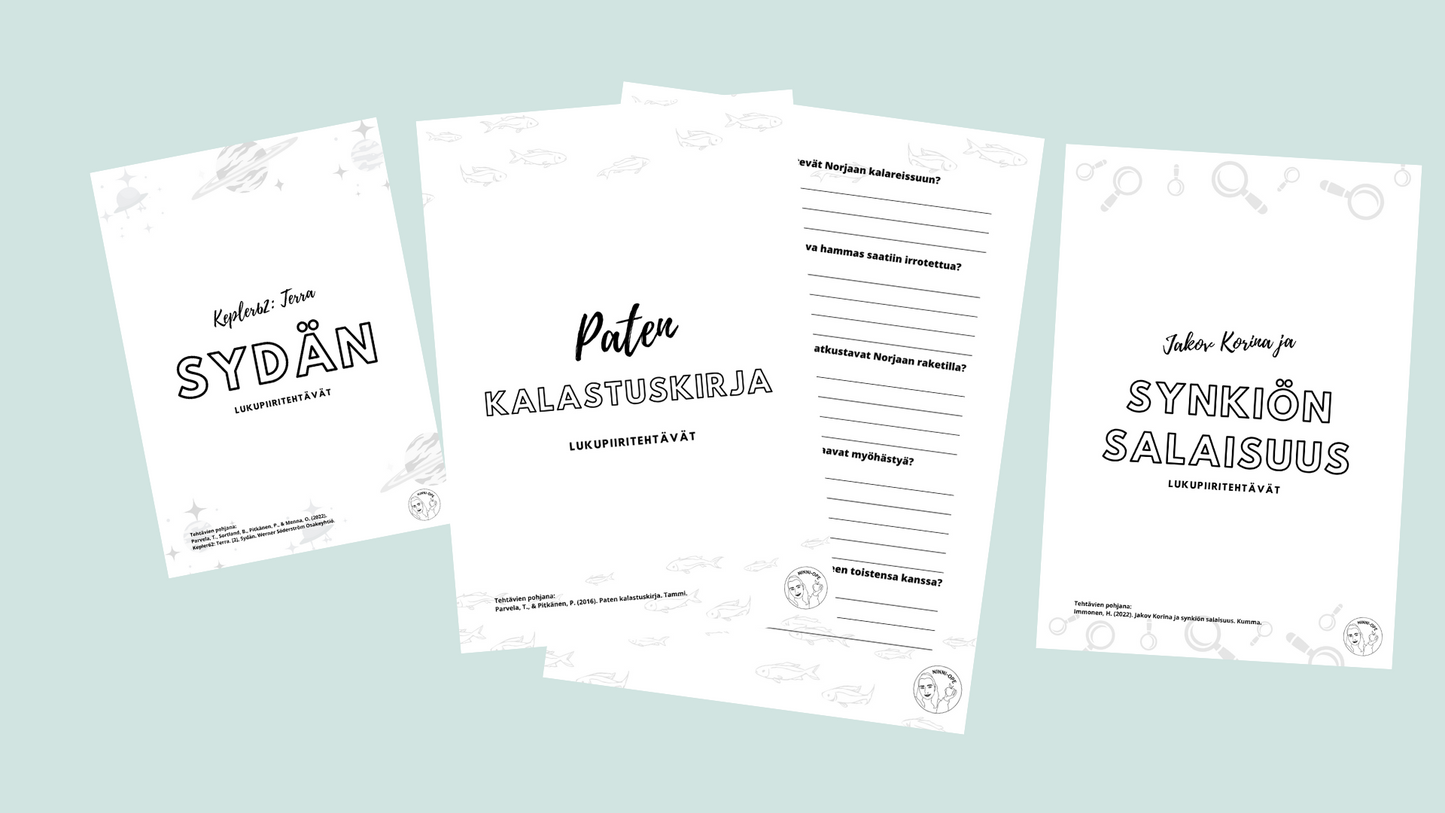 Lukupiiritehtäviä
