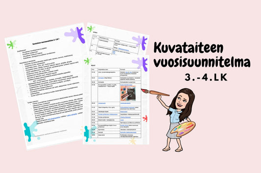 Kuvataiteen vuosisuunnitelma (3.-4.lk)
